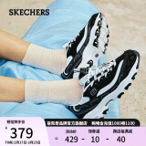 斯凯奇（Skechers）钻石熊女鞋春季厚底增高老爹鞋百搭熊猫鞋休闲运动鞋12241