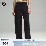 lululemon丨Throwback Still 女士运动长裤 LW5FX9A 黑色 S