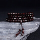 紫辰檀 印度小叶紫檀手串108颗男女小满金星高密度老料檀木文玩佛珠项链 金星小叶紫檀手串108颗8mm男女款