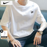 耐克（NIKE）T恤男士 25夏季新款运动服装训练健身衣时尚休闲半袖圆领透气短袖 全棉亲肤/偏大一码/热推款 XL （180/96A）