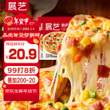 展艺 披萨饼底720g 8寸*6片 披萨饼胚 烘焙半成品 烤箱烘焙食材