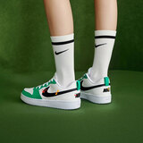 耐克（NIKE）官方舰店青少年板鞋女鞋 2025春季COURT运动鞋舒适休闲鞋 COURT/白绿/热推 36.5