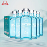 永丰牌北京二锅头丝路蓝瓶清香型白酒42度500ml*6瓶整箱装