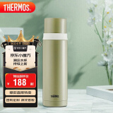 膳魔师（THERMOS）500ml保温商务办公带杯盖水杯男女士保冷杯FEI-501KKI牛油果绿