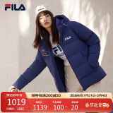 FILA 斐乐官方男子羽绒服冬季时尚休闲连帽保暖上衣外套