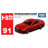 多美卡TOMY合金小汽车模型儿童玩具红白盒91号福特野马跑车917366