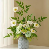 MPPMCK轻奢ins风仿真花艺术摆件仿真绿植年轻人桌面插花花艺装饰品 【主图热款】豆蔻年华花束+蓝色