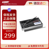 凌美（LAMY）钢笔签字笔 套装礼盒生日节日礼物学生成人美工绘图文具 JOY系列 美工墨水笔 红夹黑杆 德国进口