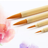 樱花（SAKURA）尼龙画笔毛笔水彩水粉丙烯油画笔RNMS-P（面相小）美术写生