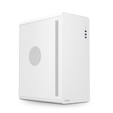 硕一麻雀V200 台式机电脑matx迷你机箱itx白色非侧透mini小尺寸手提主机箱壳家用商务办公桌面搭配风冷 U500 白【支持ATX大板】