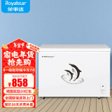 荣事达（Royalstar）小冰柜家用小型冷冻保鲜迷你冷藏商用卧式冷柜单用储母乳柜节能省电 【一级节能 全国联保】单温 288L