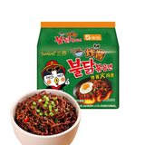 三养（SAMYANG）火鸡面组合韩国奶油火鸡面干拌面变态辣芝士泡面炸酱拉面方便面 炸酱火鸡面140g*5袋