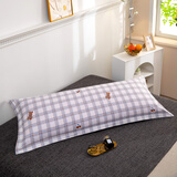 卡培拉全棉斜纹印花双人枕套纯棉1.2米1.5米1.8米长枕头套一只装 卡诺其 120*45cm双人枕套一只