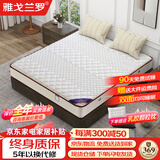 雅戈兰罗床垫 席梦思天然乳胶椰棕独立弹簧床垫 星级品牌酒店家用床垫子 经典A款丨羊绒+护脊弹簧+生态棉 1.8米×2米