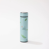 SCDADU保温杯水杯304男女水杯圣诞礼物学生时尚网红可爱创意 蓝色叶子普通 450ml 500ml