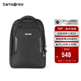 新秀丽（Samsonite）电脑包男士双肩包商务背包男包商务精英BP0*09010黑色16.5英寸