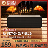 BOGASING【千元级发烧】蓝牙音箱低音炮大音量户外便携大功率3d环绕迷你音响蓝牙无线hifi电脑桌面小型家用 星耀黑【HiFi高音质+超重低音】 【6D环绕+户外防水+超强续航】