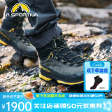 LA SPORTIVA TX5 GTX户外登山鞋重装接近徒步鞋耐磨防滑徒步鞋男女 碳灰/黄 (建议大1码购买) 46