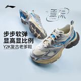 李宁星际丨休闲鞋男鞋25新款网面透气减震回弹运动鞋AGCV109