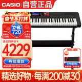 卡西欧（CASIO）电子琴CTS1000V蓝牙键盘多功能电音机甲教学娱乐款61键电子琴