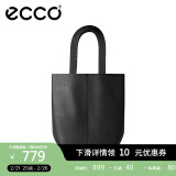 爱步（ECCO）大容量单肩包 软面牛皮手提包包 工坊系列9105802 黑色仅表色系具体颜色随机发出