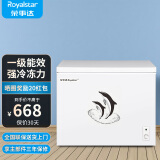 荣事达（Royalstar）小冰柜家用小型冷冻保鲜迷你冷藏商用卧式冷柜单用储母乳柜节能省电 【一级节能 全国联保】单温 228L