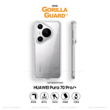 猩球卫士护甲保护壳适用华为Pura70Pro手机壳Pura70Ultra保护套磨砂透明软边防摔Pura70简约高级感外壳 Pura70 Pro/+通用丨晶透保护壳 【关注店铺】会员专享18个月有限质保