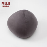 无印良品（MUJI） 可当成腰垫使用的 柔软靠垫 抱枕 腰托腰靠 靠枕教师节礼物 炭灰色 35*35*35cm