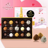 歌帝梵（GODIVA）比利时原装进口松露巧克力礼盒零食生日礼物送老婆女友男朋友214g