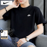 耐克（NIKE）T恤男士 25夏季新款运动服装训练健身衣时尚休闲半袖圆领透气短袖 AR4999-013 L （175/92A）