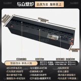 与众3D雾化壁炉仿真火焰加湿器电子嵌入式客厅家用超薄装饰电视柜装饰 进口芯片超长单色火焰1000mm