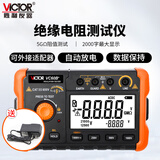 胜利仪器（VICTOR）数字兆欧表500V 绝缘电阻测试仪 电子摇表1000V绝缘表 VC60B+加电源适配器