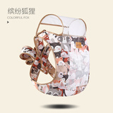爱源美（aiyuanmei）婴儿背带前后两用轻便外出简易前抱式后背式老式背带宝宝抱娃神器 狐狸 绑带