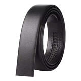 金利来适用头层牛皮平纹高端商务替换带身皮带条不带头无头皮带腰带条男 头层牛皮平纹 120cm 3.5厘米赠送运费险