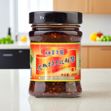 韩塬金太阳渭南韩城特产辣酱花椒香椿芽香菇小蒜麻麻香夹馍拌饭油泼辣子辣酱 花椒芽菜豆豉200g×1瓶