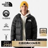 北面（The North Face）1996Nuptse高蓬鹅绒羽绒服ICON潮牌情侣款经典秋冬上新|3C8D LE4/黑色 2XL /190