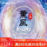 薰风（KUMPOO）羽毛球拍k520升级款熏风全碳素4U均衡拍 K520pro月白单拍已穿线