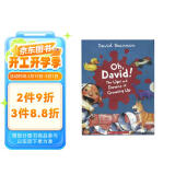 学乐 大卫不可以 NO David 经典8本套装图画书附赠精读视频 3-8岁 英文原版 