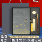 嘉然恒 国潮笔记本本子套装故宫礼盒高颜值记事本高端礼品礼物企业年会送客户送男女老师伴手礼实用定制