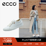 爱步（ECCO）板鞋女 时尚潮流百搭简约经典小白鞋日常休闲板鞋女 柔酷430003 白色43000301007 36 （偏小，建议选大一码）