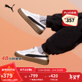 彪马（PUMA）官方【厚底鞋】女低帮经典复古增高百搭板鞋松糕鞋PLATFORM394369 白-黑色-01 36