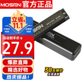 莫森（MOSEN）老师推荐 MS-24KB 24孔复音口琴 入门教学演奏口琴C调（黑色）