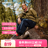 迈乐（Merrell）男女款户外越野徒步鞋MOAB GTX防水透气防滑抓地耐磨登山鞋 J035797 灰深兰-3 GTX男款 42