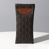 乐活旅行眼镜袋便携式收纳盒墨镜磁吸闭合小袋子太阳镜布绒小包小巧眼镜套