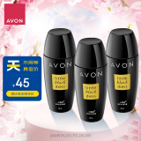 雅芳 AVON 小黑裙爽身露走珠香体露40ml*3干爽香体腋下异味淡花香型