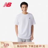 NEW BALANCE NB 官方短袖T恤男款运动休闲百搭纯色打底圆领上衣 WT MT41509 XL