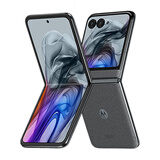 摩托罗拉 联想moto razr 50 超轻时尚 多功能大外屏 60万次折叠认证 5GAI手机 12+512GB月绒黑