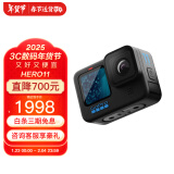 GOPRO HERO11 运动相机 户外摩托行车记录仪 防水防抖滑雪照相机 挂脖gopro骑行摄像机 官方标配 运动相机