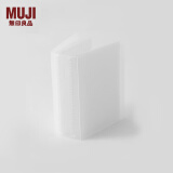 无印良品（MUJI） 聚丙烯 票卡夹 卡片收纳册 8A64010 纵型/60个口袋/侧面收纳