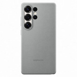 三星 Samsung Galaxy S25 Ultra 原装环保生态皮保护壳 手机套 原厂手机壳 多功能保护套 灰色